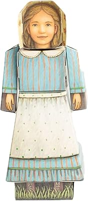 Cubles Little House On The Prairie | Mary Build Your Own 3D Product Figures. A Sturdy No Glue No Scissors Activity.