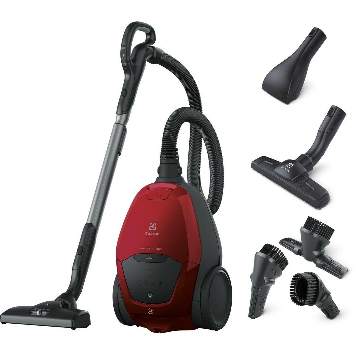 Electrolux PD82-ANIMA Pure D8.2 Silence - Aspirador con Bolsa