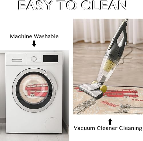 Vista 40 de GUYOS Bright Night Sky Galaxy - Tapete de cocina acolchado antifatiga, juego de 2 piezas, duradero, resistente a las manchas, parte inferior multi