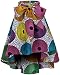 Shenbolen Women African Traditional Costume Flower Print Casual Dashiki Skirt (Medium,F)