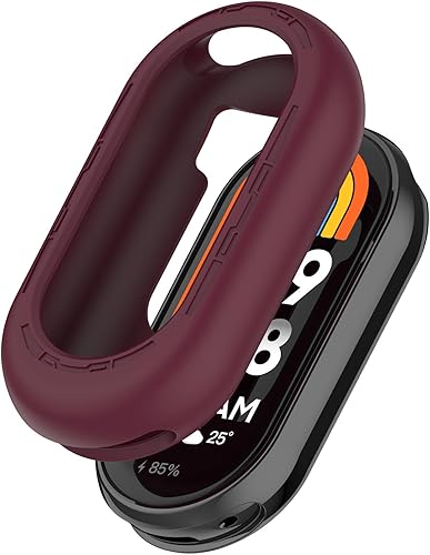 Miniatura 4 de Funda protectora para Mi Band 8, a prueba de golpes, resistente a los golpes, funda de parachoques para Xiaomi Mi Band 8 Activity Tracker (4