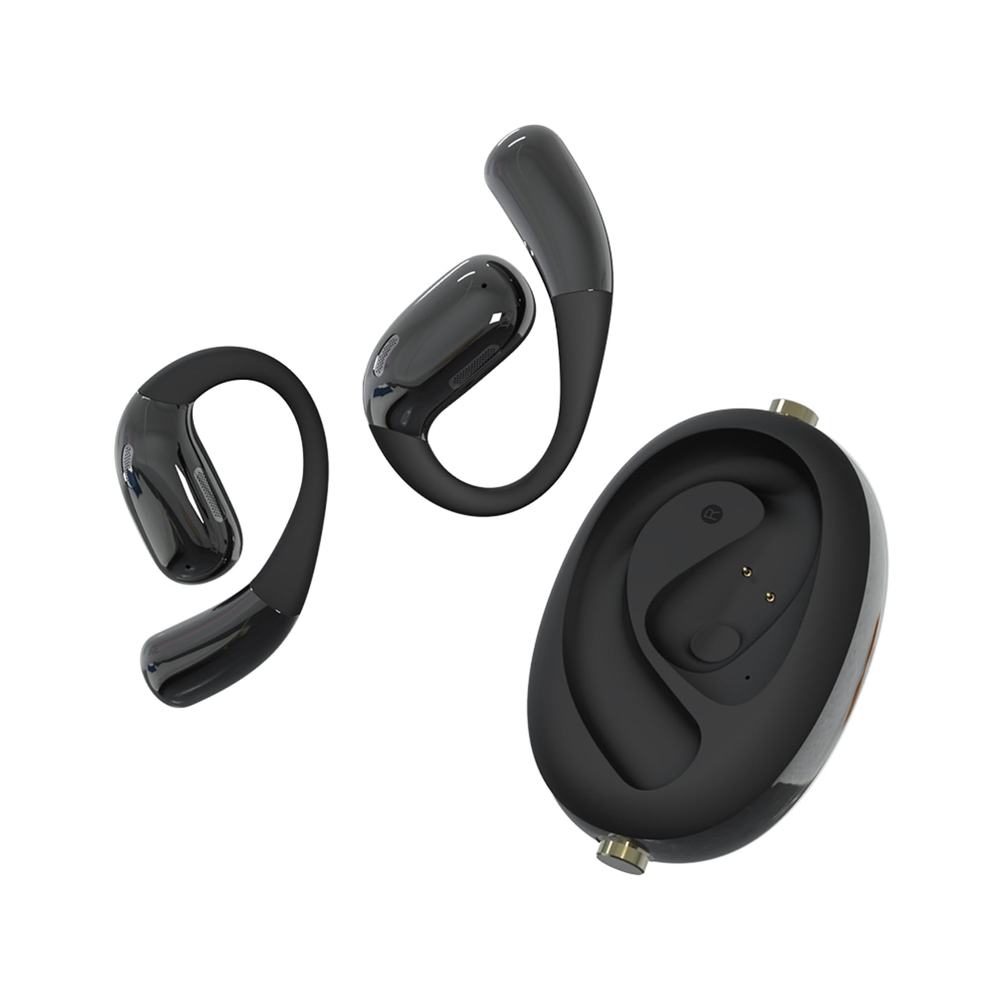 Viline AI Translation Earbuds, Real-Time Multi-Language Support, Open Ear Design, Instant Translation for 144 Languages, High-Fidelity Sound, Long