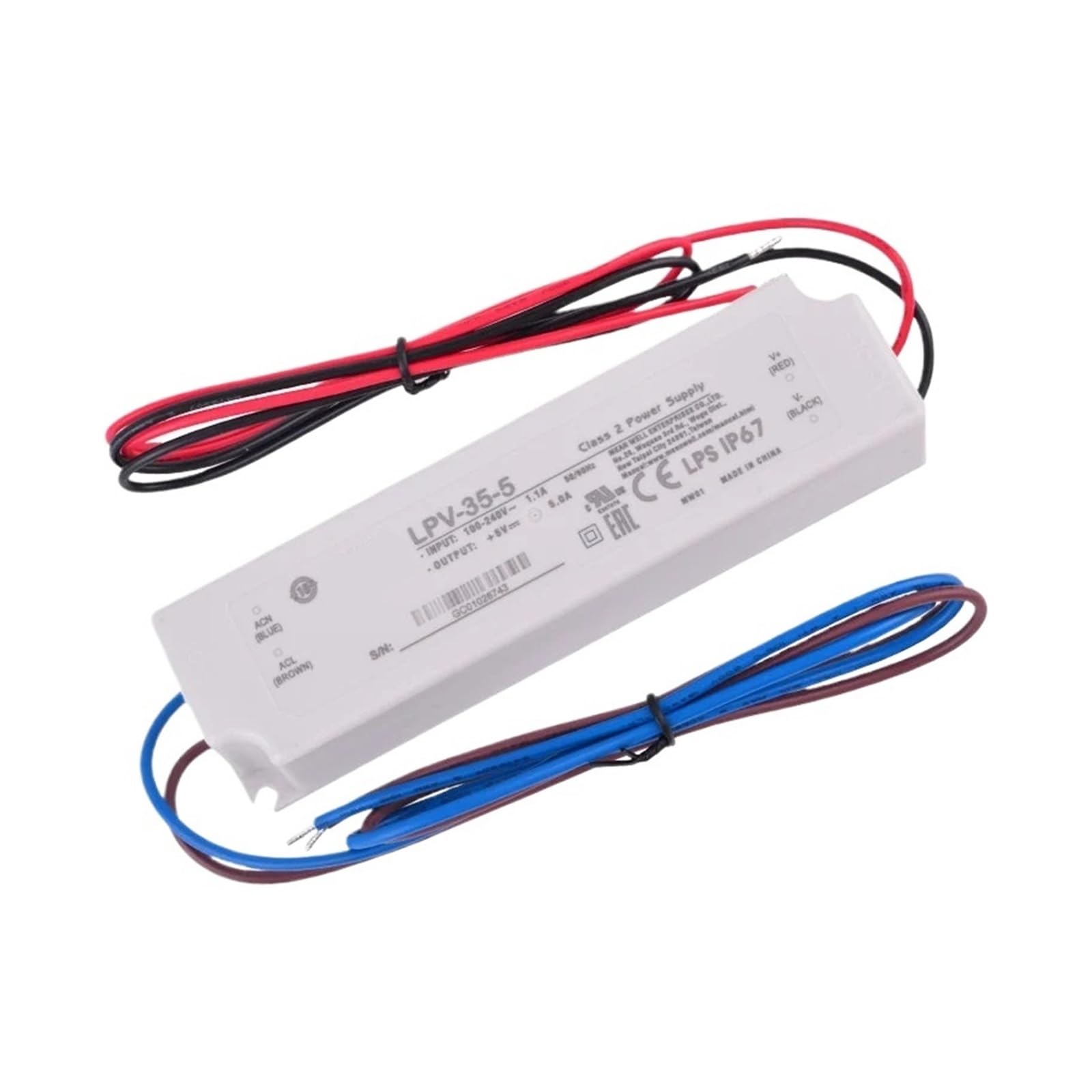 LEOTNNDQ LPV-35-24 36W Single Output Switching Power Supply LPV-35 24V 1.5A