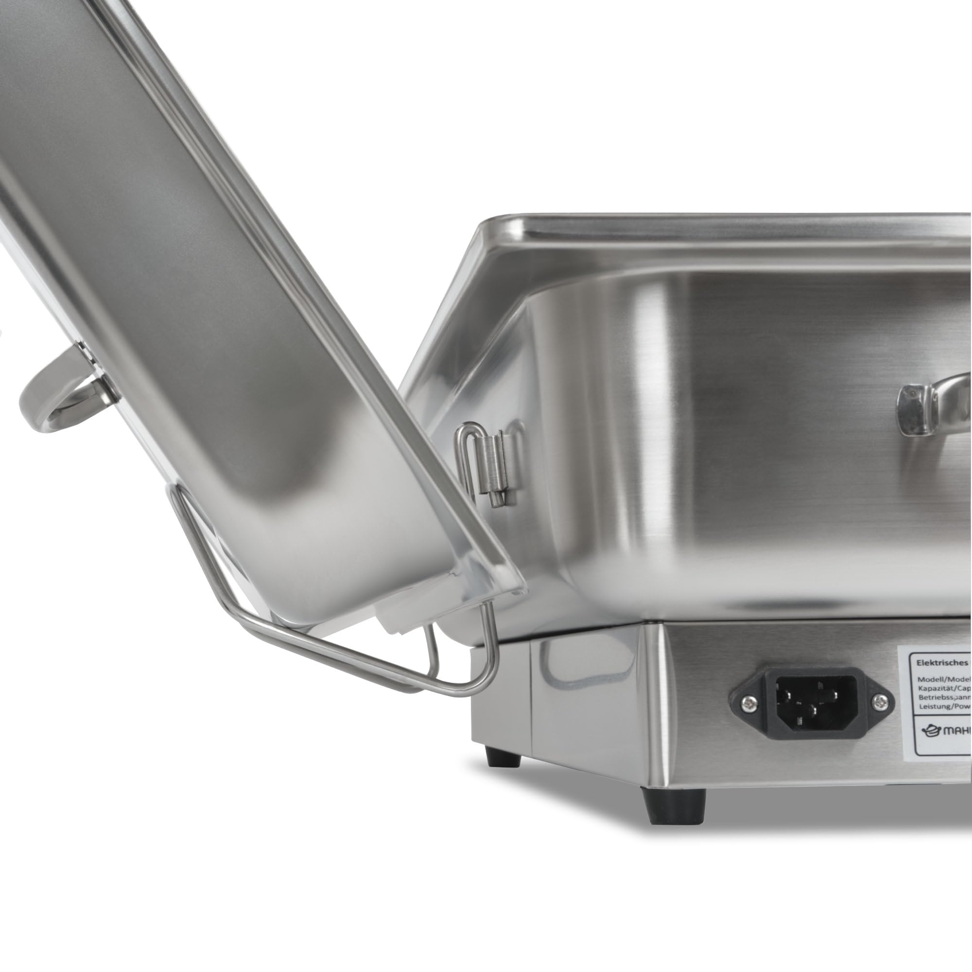 Mahlzeit Chauffe-Plats Électrique en Acier Inoxydable pour GN 1/1-9 litres - Jusqu'à 80 °C avec écran - Chauffe-Plats pour Buffet, Restauration et Fête