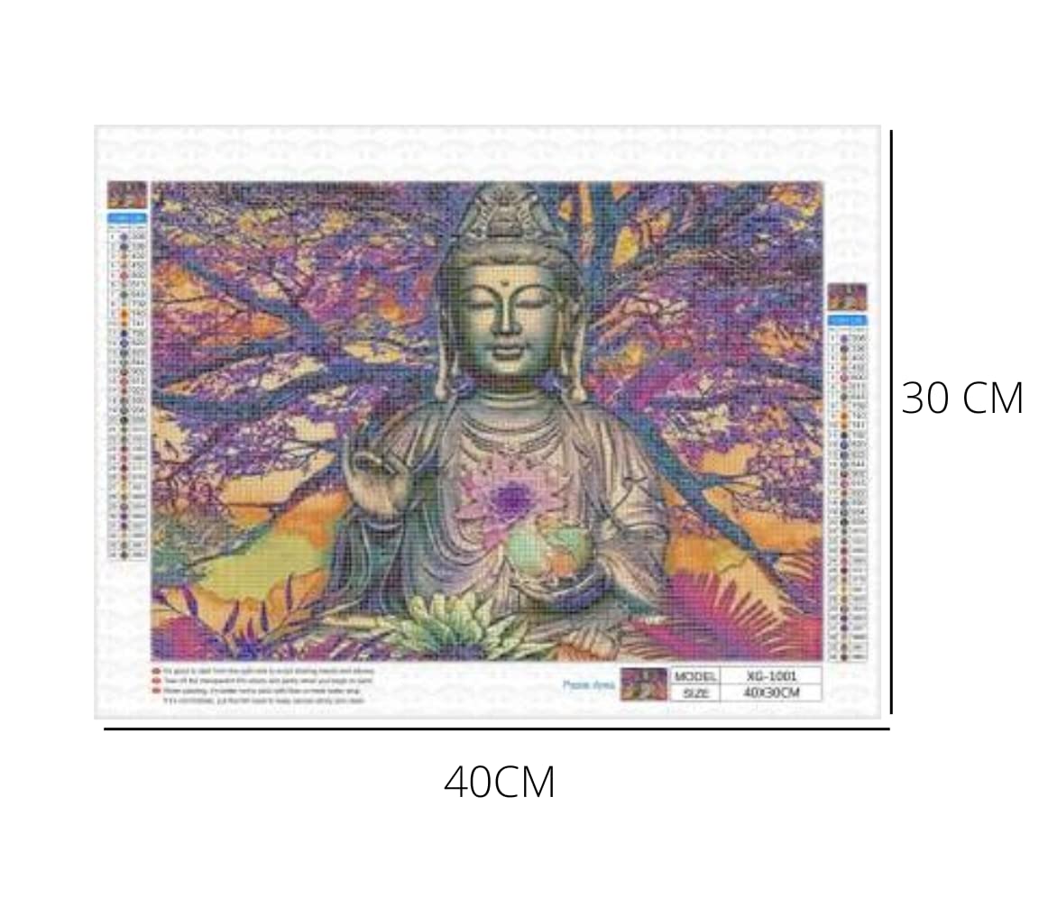 SusggO Diamond Painting Gatto 30x30 Cm Con Telaio In Legno E Tavola, Kit Completo 5D Fai Da Te