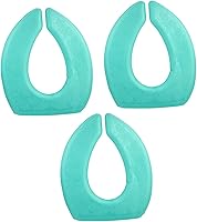 Vista 1 de Artibetter 3 piezas Cubierta de inodoro acolchada para asiento de inodoro, almohadillas de asiento de inodoro, pegatinas decorativas, calcomanías