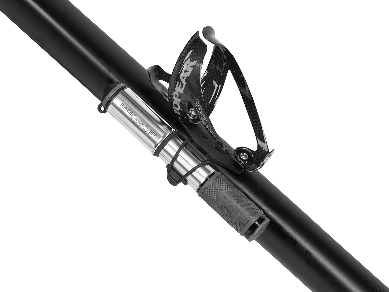 Topeak RaceRocket MT-Silver Pumps-Mini Erwachsene Unisex, Nicht anwendbar