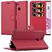 Produktbild Cadorabo Hülle für Huawei NOVA 2 in Karmin ROT - Handyhülle mit Magnetverschluss, Standfunktion und Kartenfach - Case Cover Schutzhülle Etui Tasche Book Klapp Style