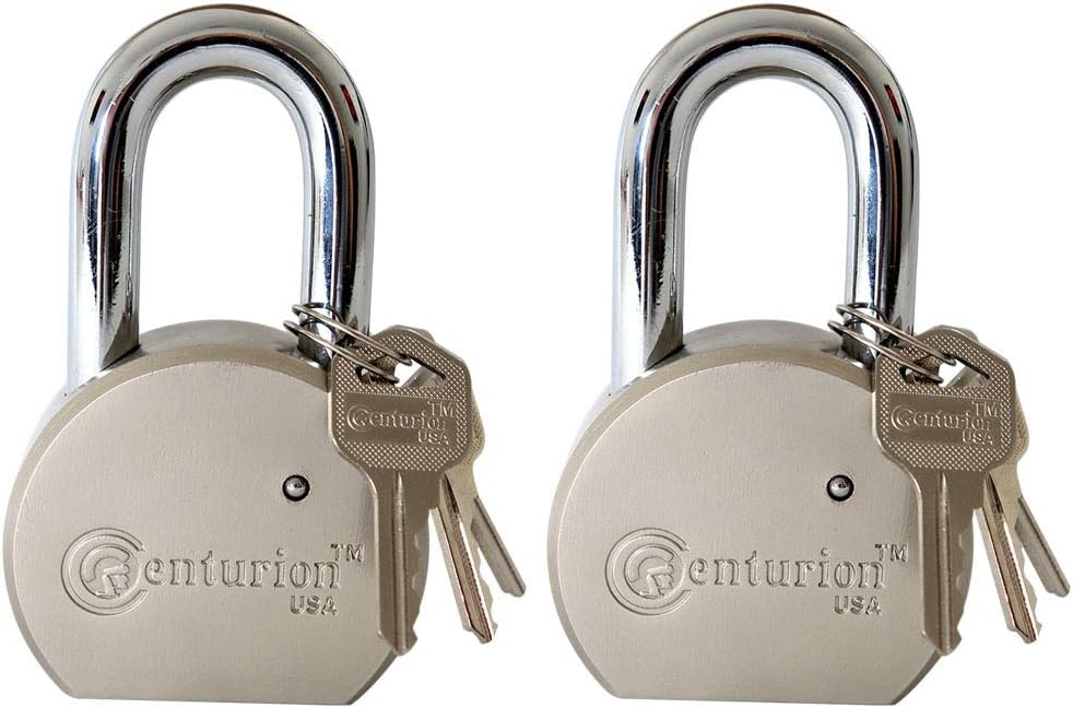 Centurion RPAD65 Round Body Solid Steel Padlock – 65mm Wide Body (60mm Shackle (2) Pieces)