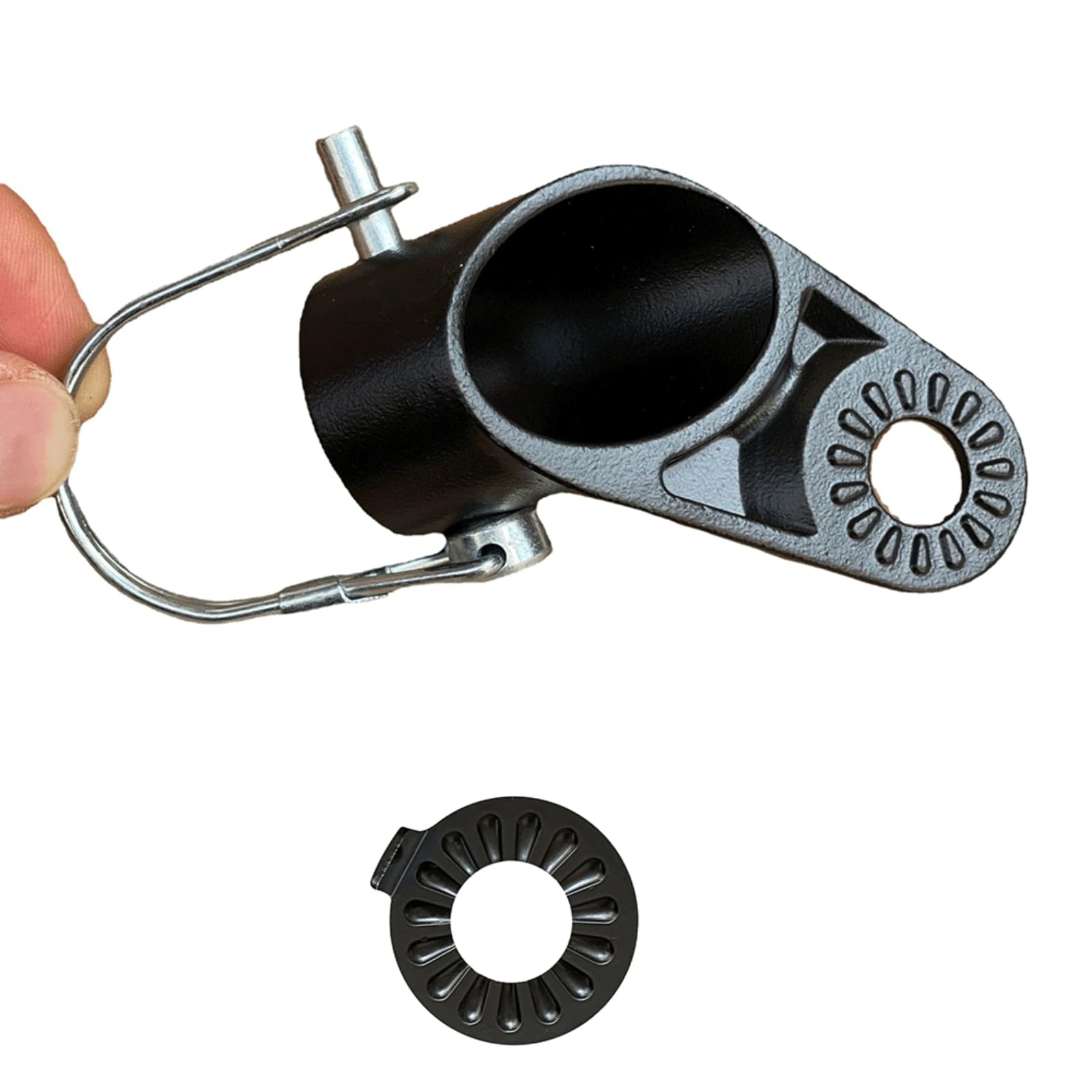 Bike Trailer Coupler - Bike Trailer Hitch Compatible with Instep & Schwinn Bike Trailers, Bicycle Trailer Attachments Trailer Replacement Parts for Kids Pet Baby Carrier (Set A)