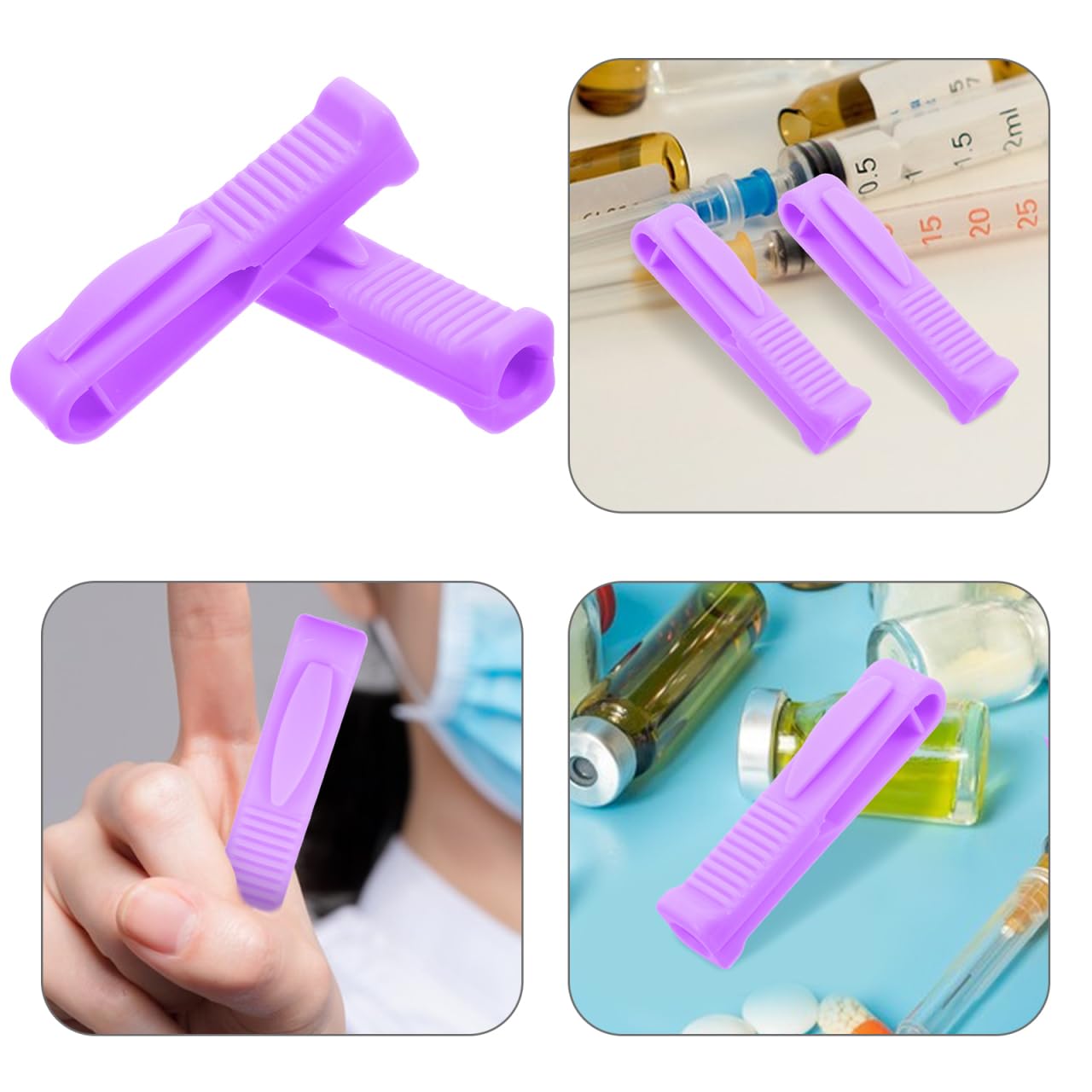 Alipis 2pcs Opener Device Plastic Glass Cutter for Medical Professionals Easy to Use Cutting Tool for and Vials for and Doctors