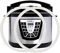 Vista 1 de Anillo de sellado original para olla a presión de 10 cuartos de galón, anillos de sellado de junta de silicona de repuesto para olla eléctrica de 10