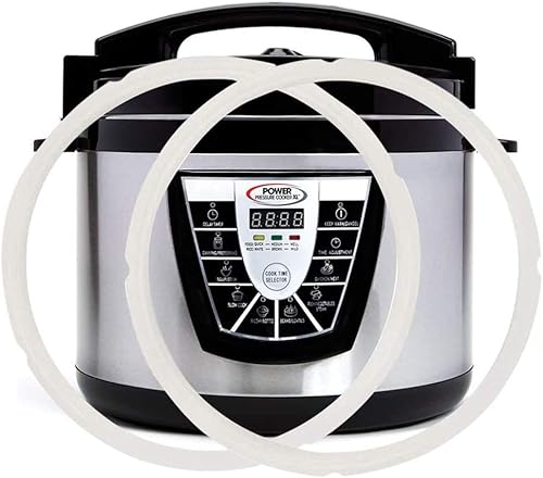 Anillo de sellado original para olla a presión de 10 cuartos de galón, anillos de sellado de junta de silicona de repuesto para olla eléctrica de 10