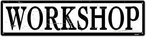 Miniatura 14 de Letrero de decoración de pared de café, divertido letrero de bar, decoración de estación "Coffee Bar", 4 x 16 pulgadas, letrero de aluminio metálico