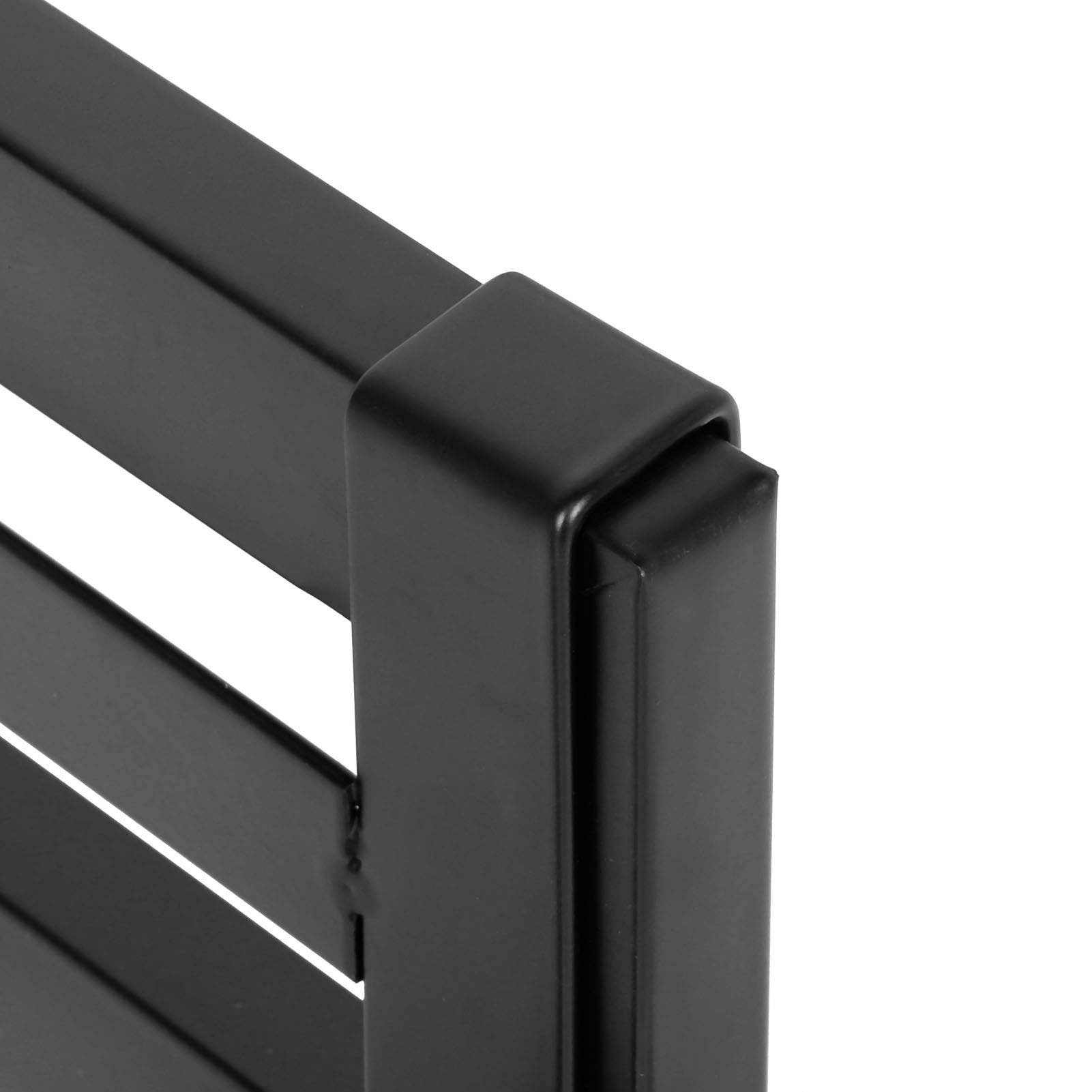 Scolapiatti per lavello da 65 cm nero durevole in acciaio inossidabile 304 per lo scarico dei piatti mezzi di stoccaggio per la di casa