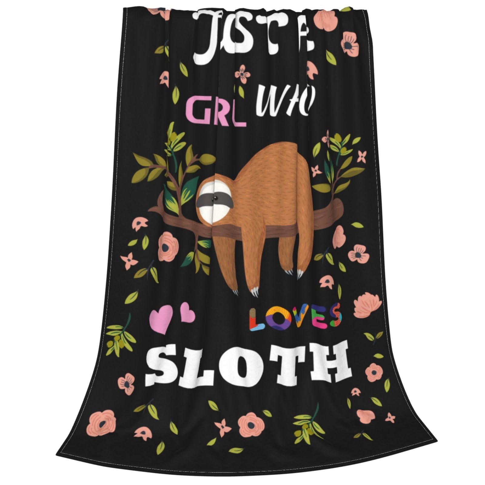 Cute Sloth Blanket Gift Ultra Soft Flannel Fleece Throw Blankets Gifts ...