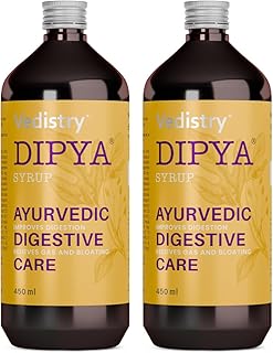Sponsored Ad - Dipya Ayurvedic Digestive Syrup | Ayurvedic Digestive support for Indigestion, Gas, Bloating & Post-Meal Heaviness | Clinically Proven to give 100% relief in 4 weeks - 450 ml (Pack of 2)