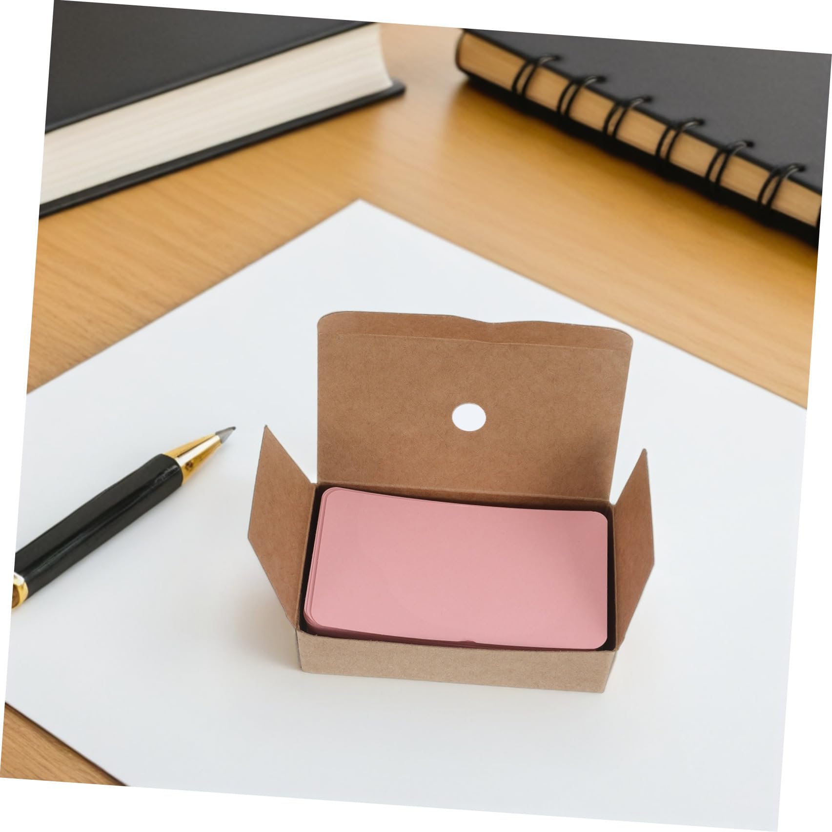 1000 Unidades Tarjetas de Papel Rosa para Manualidades DIY Compactas y Elegantes, Ideales para Crear Mensajes y Etiquetas Personalizadas en Festivales