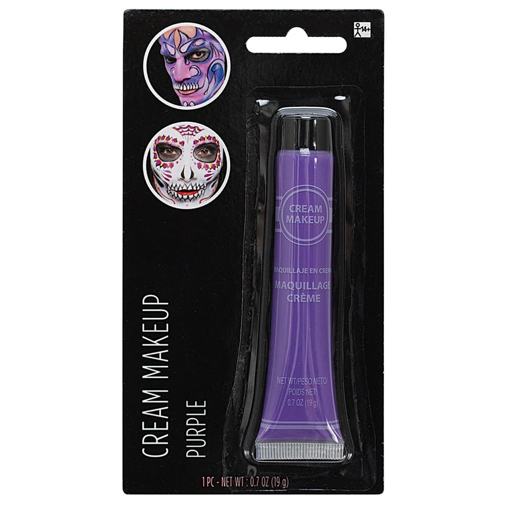 Amazon.com: Purple Cream Makeup - 0.7 Oz. (1 Count) - Easy