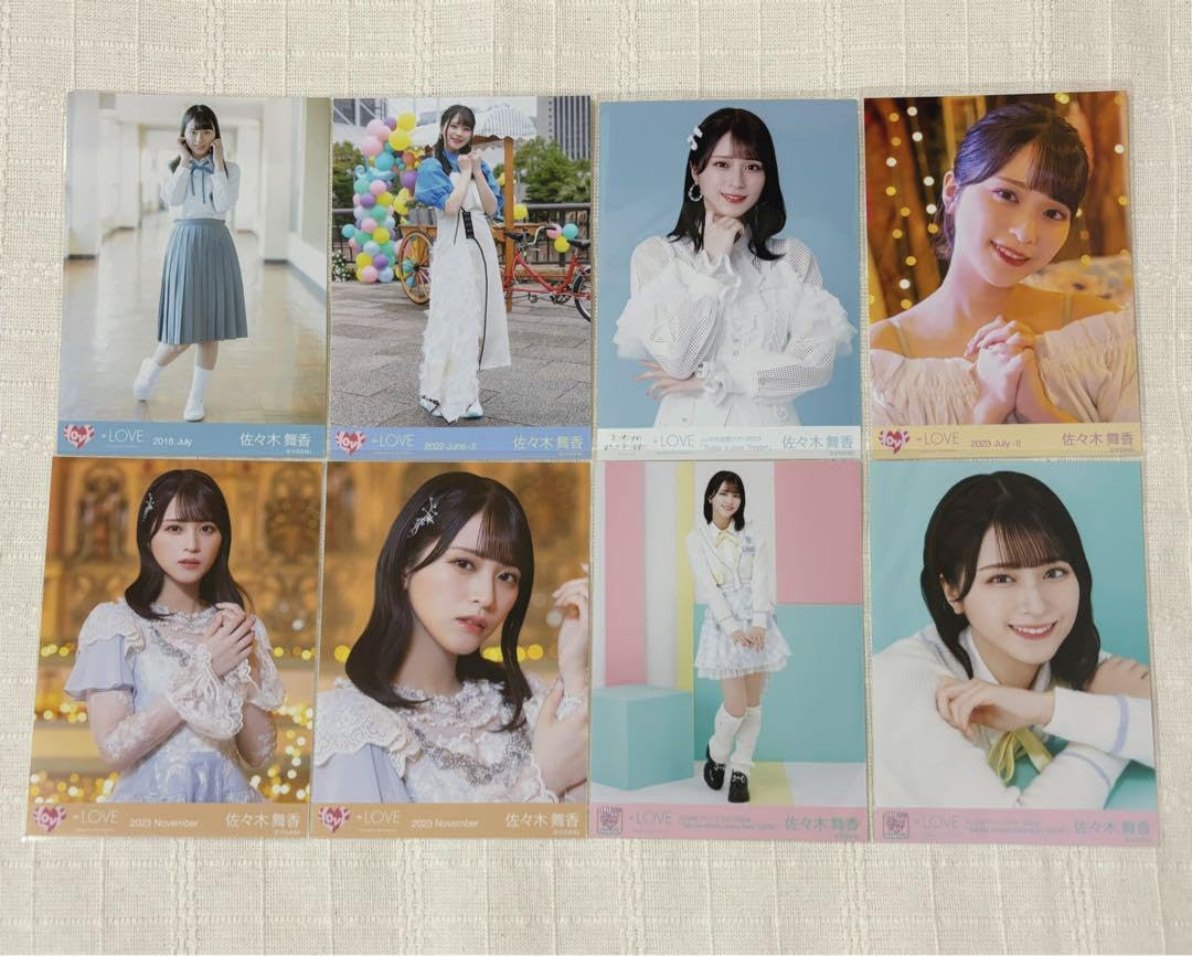 Amazon.co.jp: イコラブ 佐々木舞香 生写真 バラ8枚 売り : おもちゃ