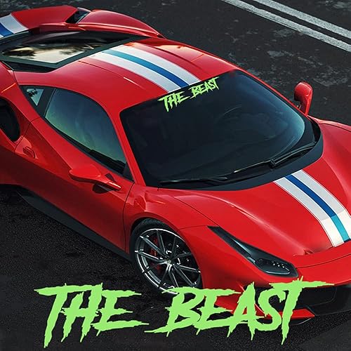 Miniatura 4 de The Beast - Calcomanía para parabrisas, vinilo importado diésel, turbobajo, para automóvil, turbo, diésel, letras para parachoques, Drift Fresh,