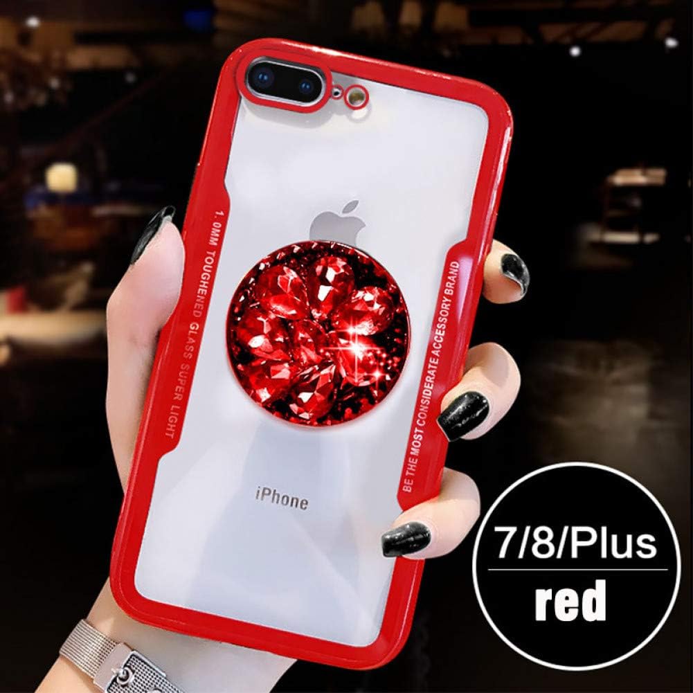 JVIJKHUY Mobile phone accessories Bling 3D Diamond Bracket soft case for iphone X XR XS MAX 6 7 8 plus cover for Samsung galaxy S7edge S8 S9 Note 8 9 capa