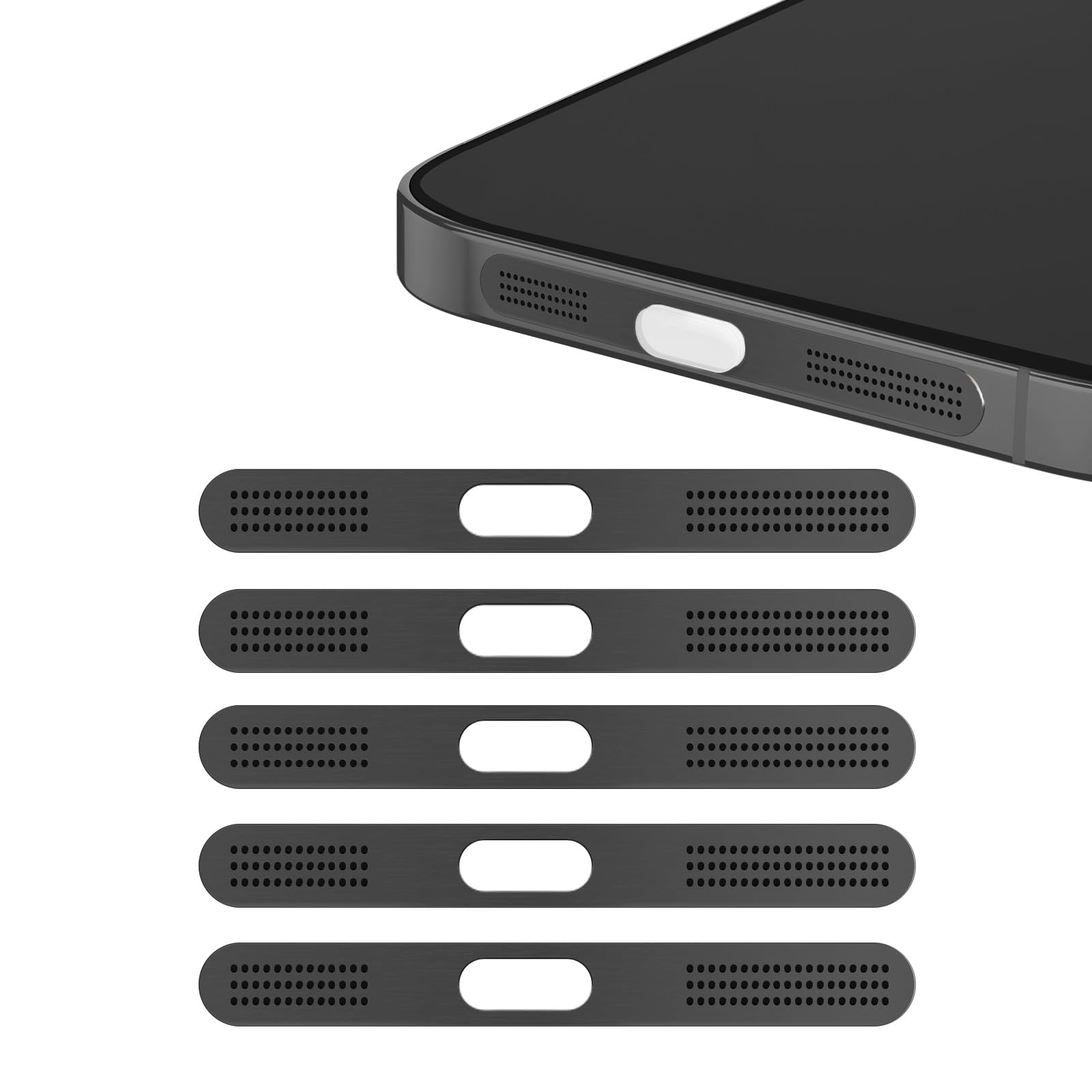 for iPhone 17/16 Accessories (Black)