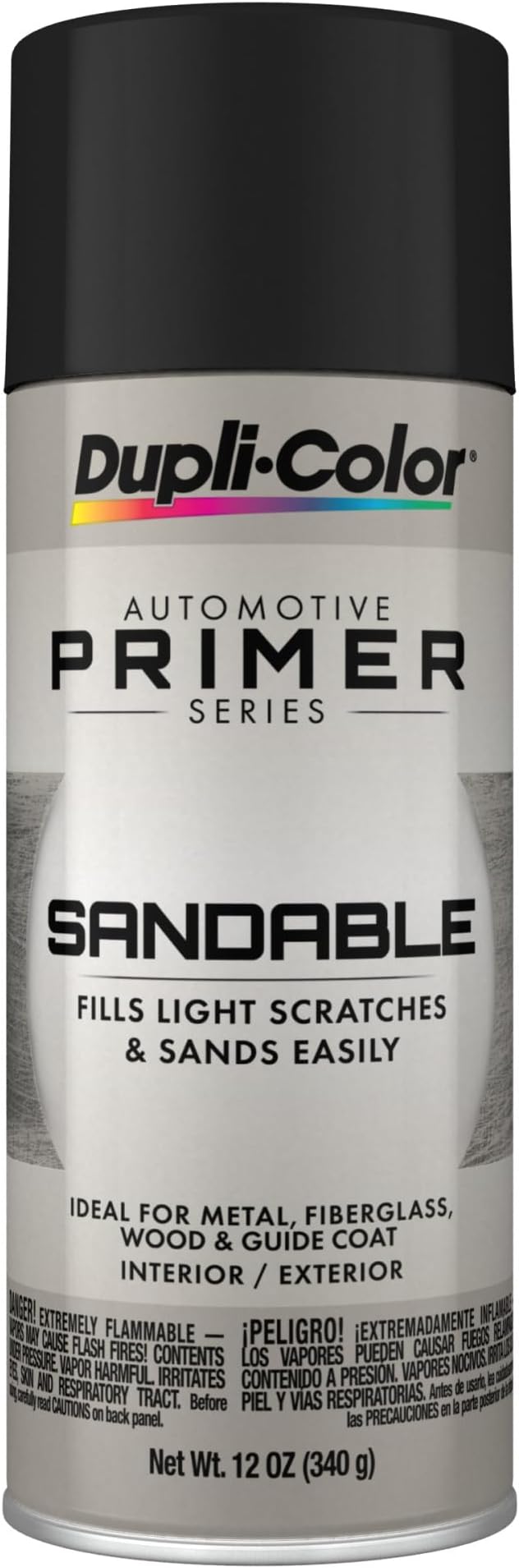 Multi-Purpose Sandable Primer, Black Hot Rod, 12 oz