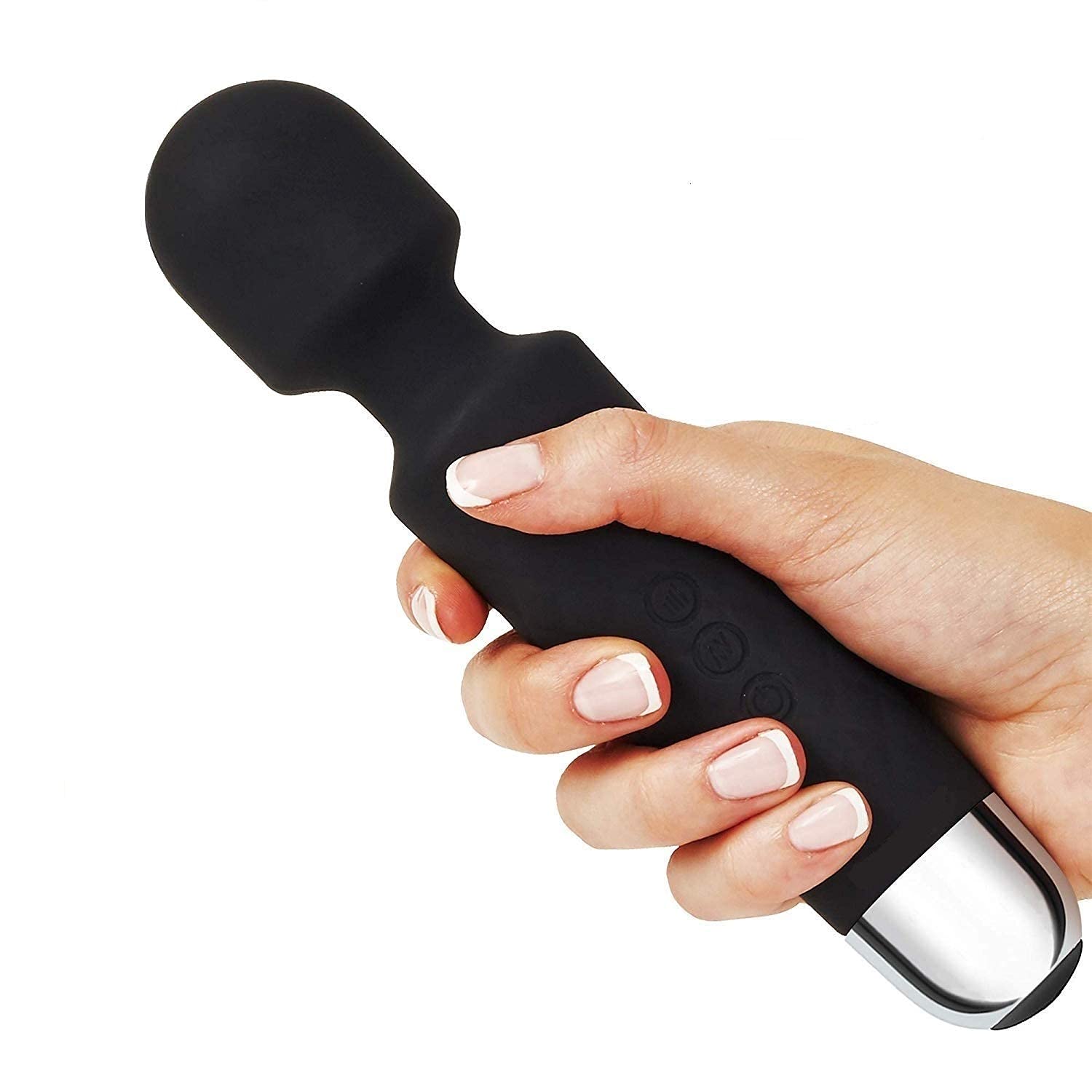 Handheld Waterproof Vibrate Wand Battery Powered Magic Personal Body Massager for Women & Men for Pain Relief Waterproof Vibrate Wand With Extra-Long Battery (Multicolor)-image-47