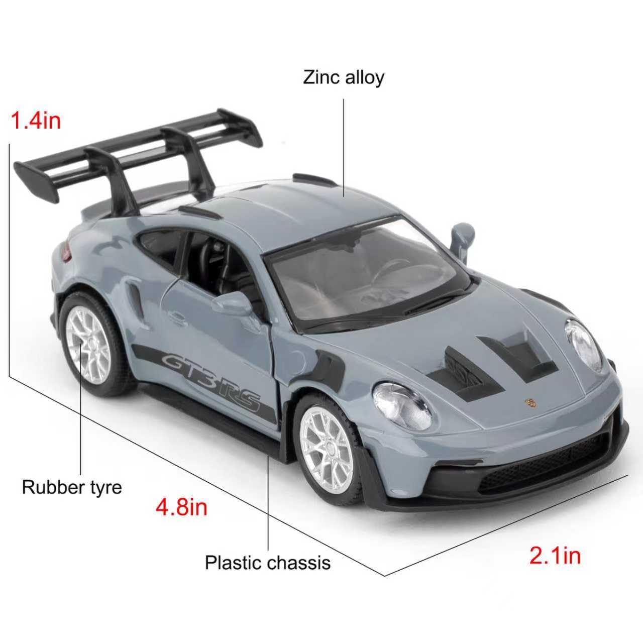 Amazon.com: RMZ City 1:36 Scale Porsche 911 GT3 RS Car Model