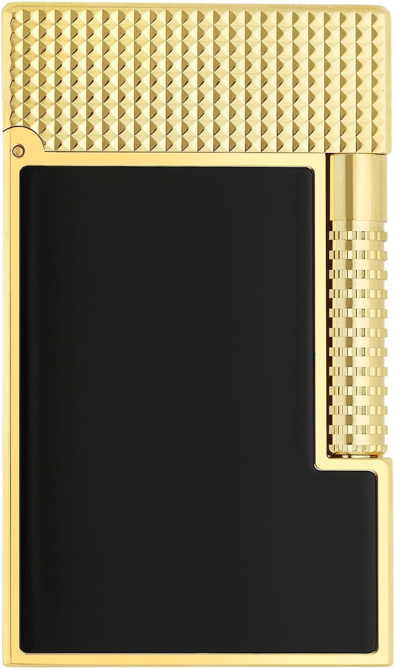 Golden Lacquered Lighter by S.T. Dupont