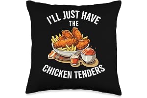 I'll Just Have The Chicken Tenders Throw Pillow