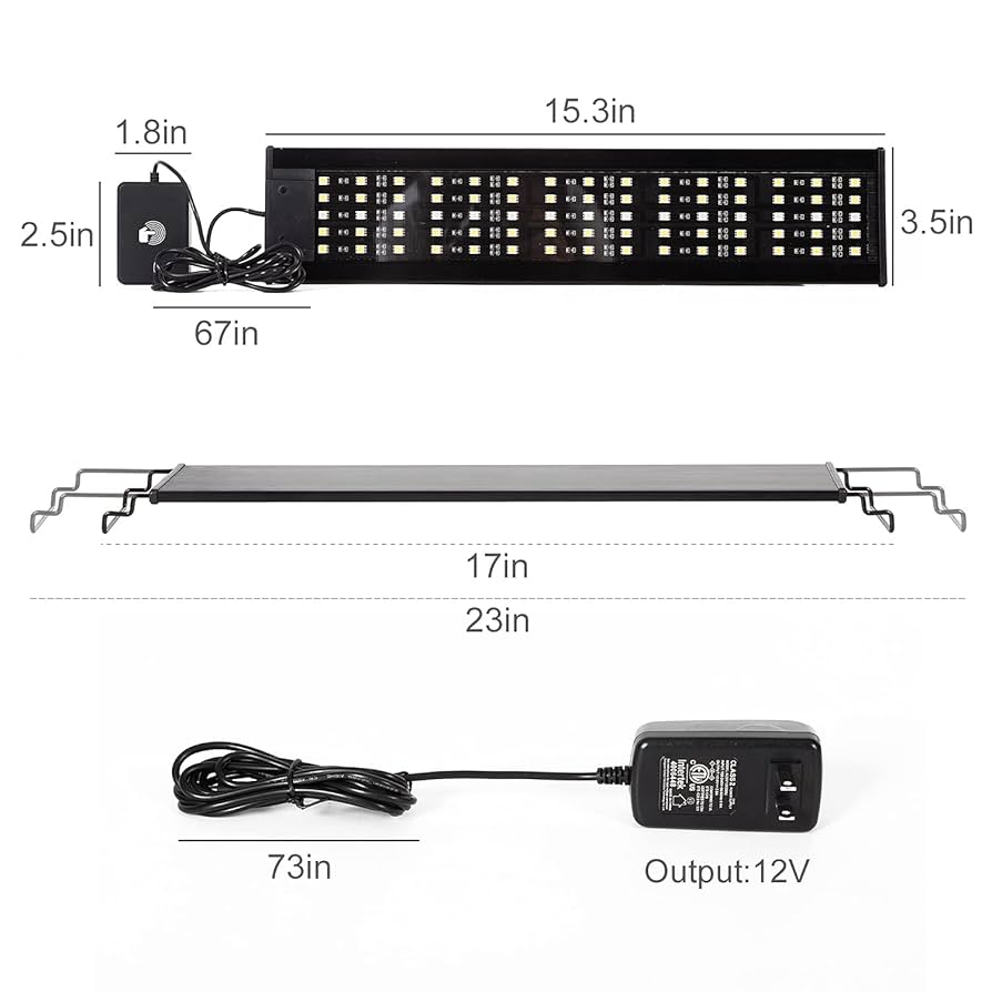Amazon.com : REPTI ZOO Reptile Aquarium Terrarium LED Light