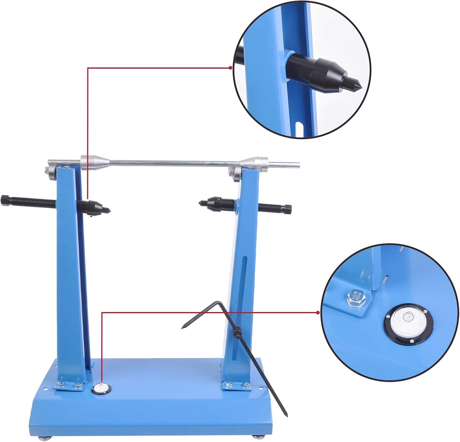 Motorcycle Wheel Balancing and Truing Stand