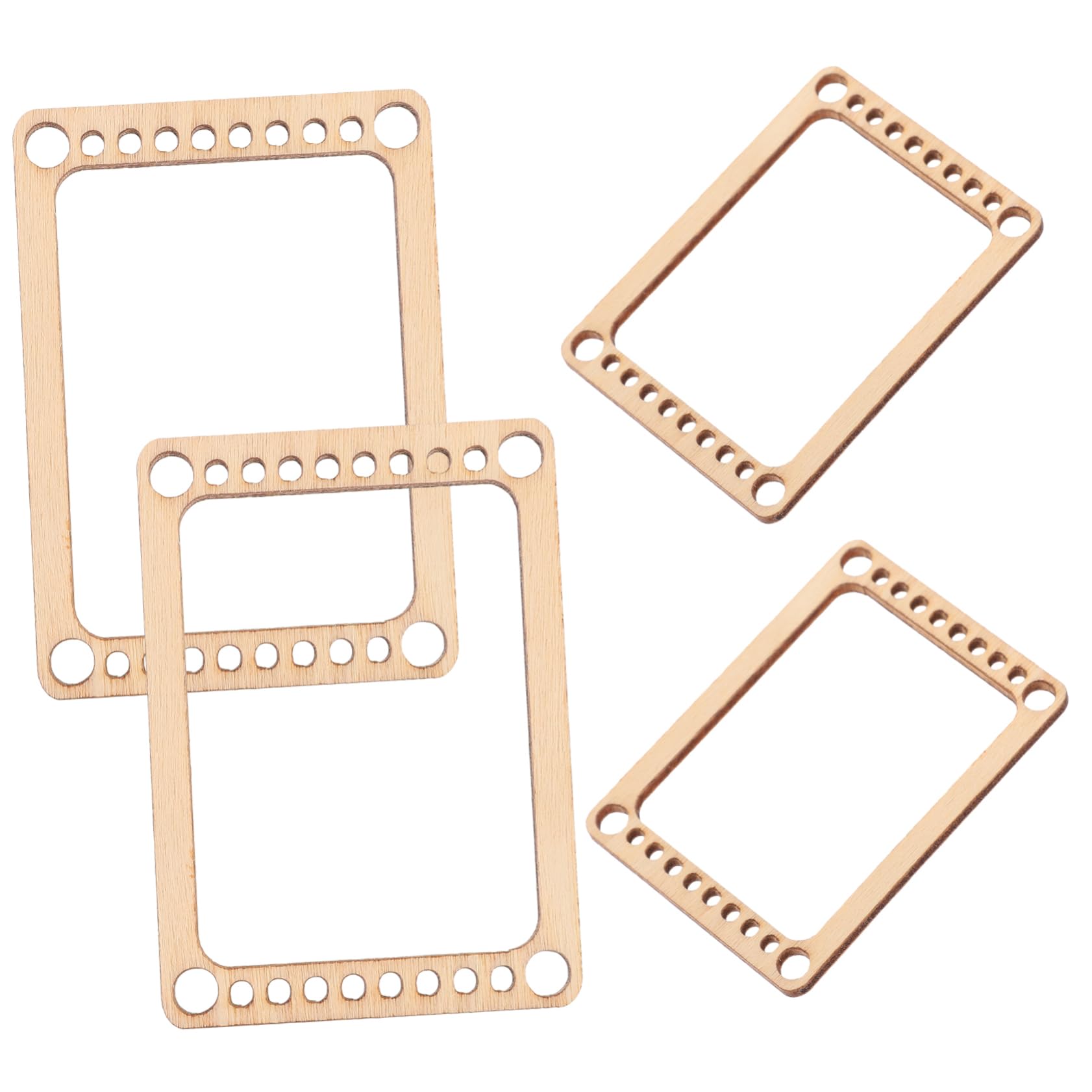 HAPINARY Craft Weave Tools Kit 4pcs Hand Weaving Looms Miniature Looms for Store for DIY