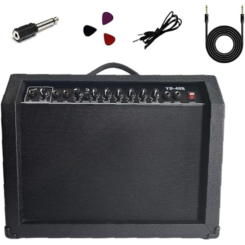 40-watt high-Power Electric Guitar Professional Amplifier (Black)