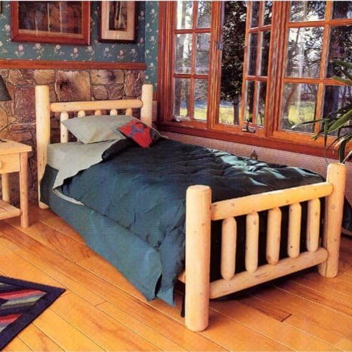 Rustic Slat Bed Size: Twin