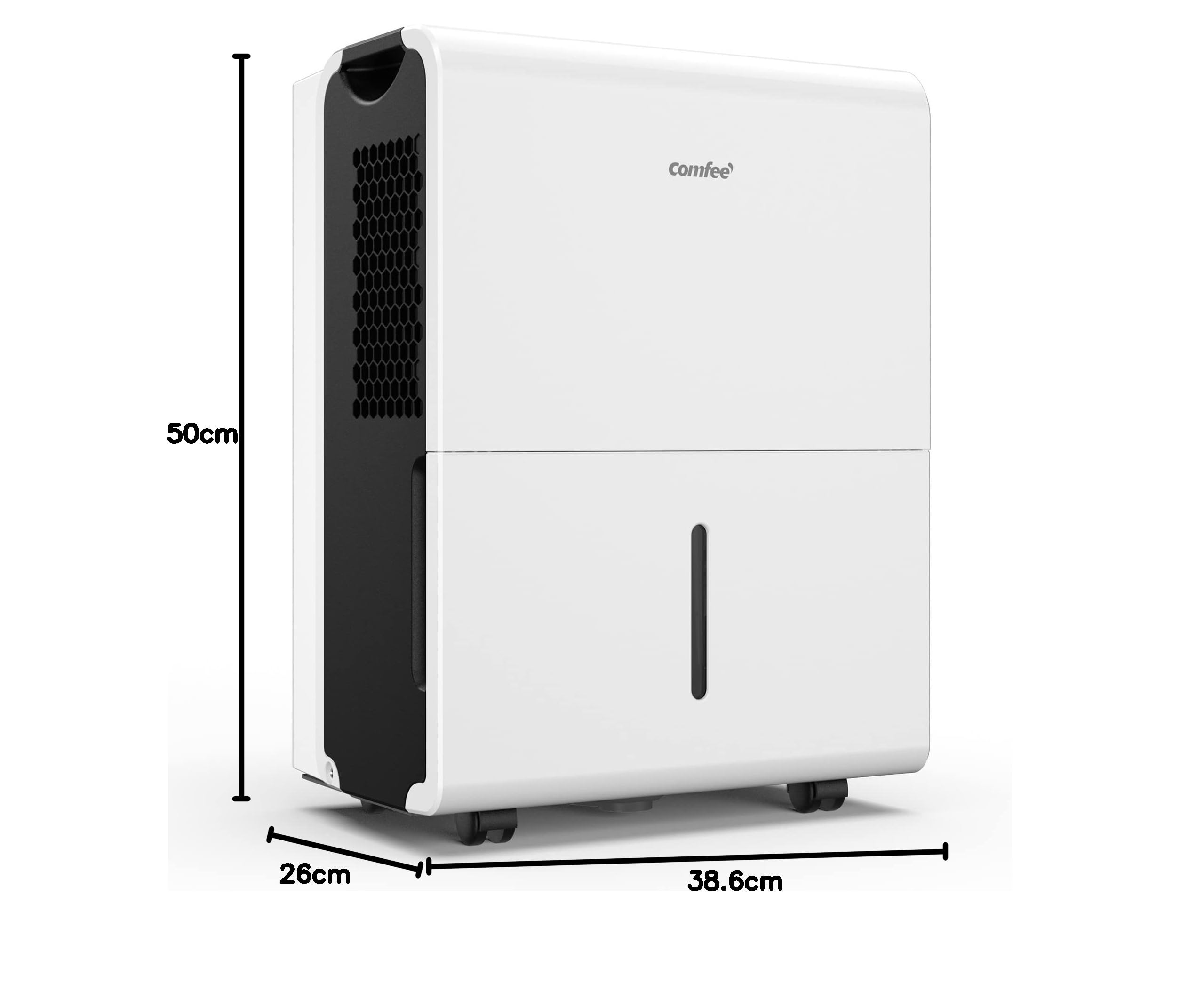 Comfee MDDP-30DEN7 Déshumidificateur 30 l/24 h Dimensions de la pièce env. 180 m³ (72 m²)