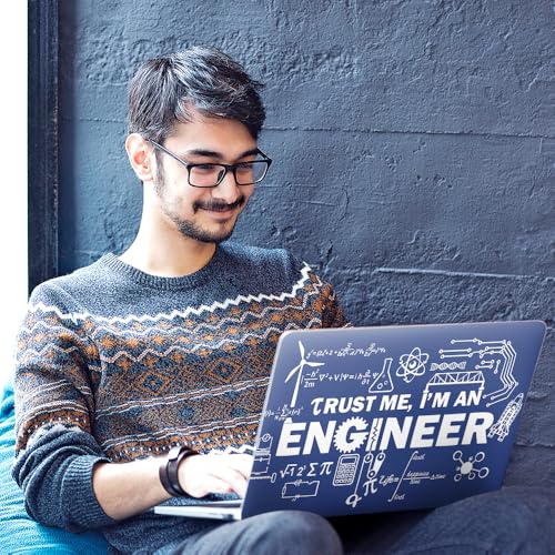 Image of Galaxsia Engineer Top+Wrist Pad Vinyl Laptop Skin /Sticker /Cover Upto 15.6 Inches Laptops Laminated-Removable-HD Quality Compatible for Hp-Dell-Sony-Lenovo-Asus etc.(15x10 Inches)