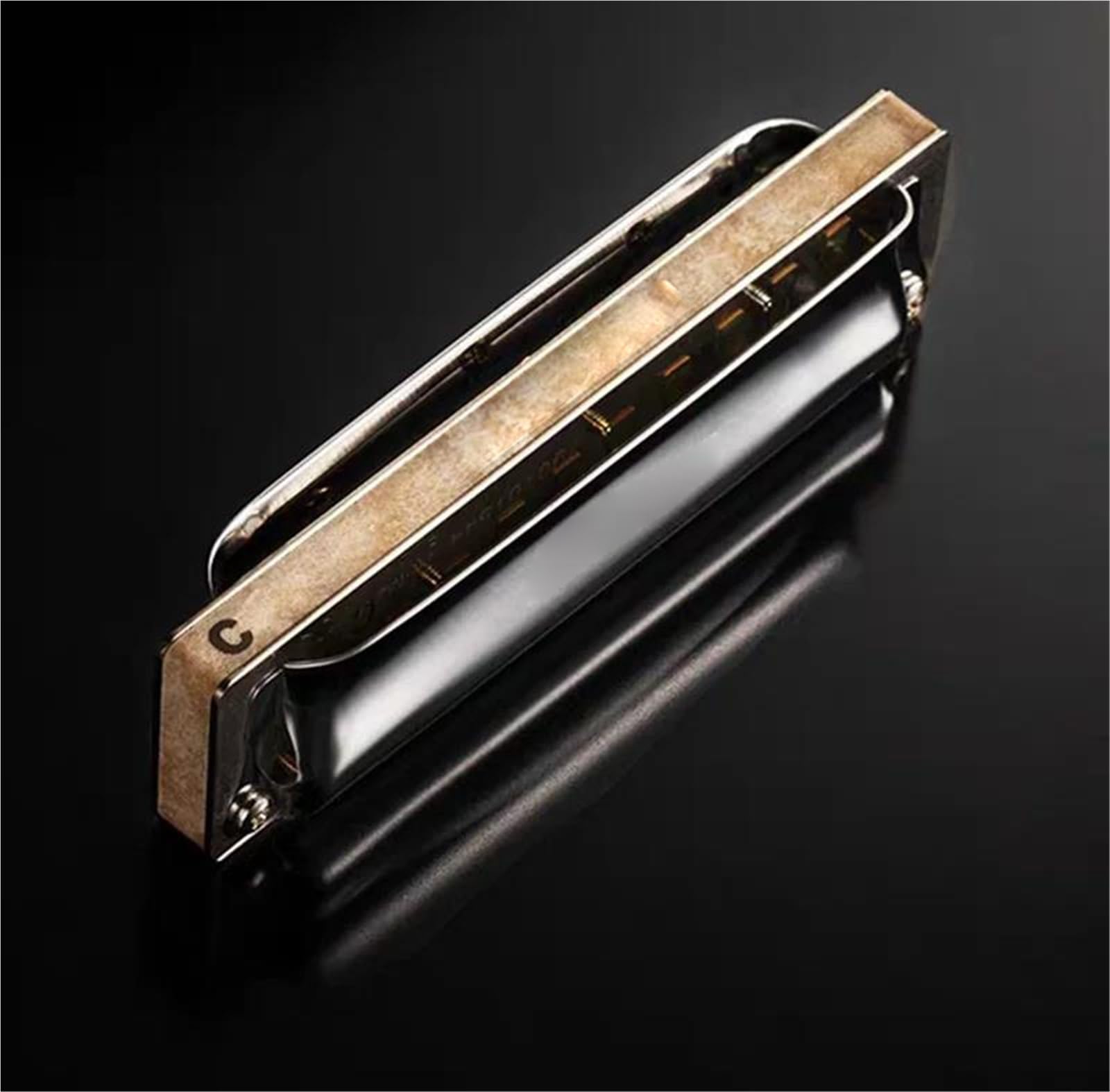 Harmonijka Ustna 10 Otworów Harmonijka Diatoniczna Blues Harp Professionals Armonica Organ Ustny(F Tone)