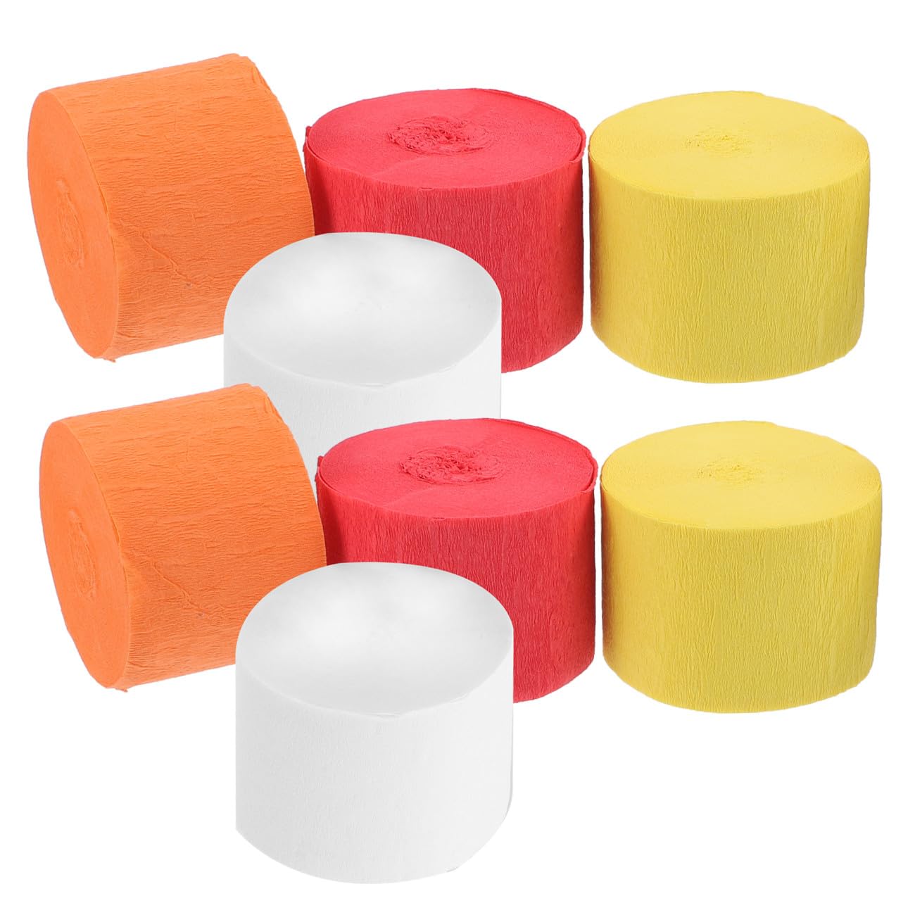 Abaodam 16pezzi Decorazioni Colorate Carta Crespa Per Feste Matrimoni e Compleanni Ottimi Per Creare Fondali e Ghirlande