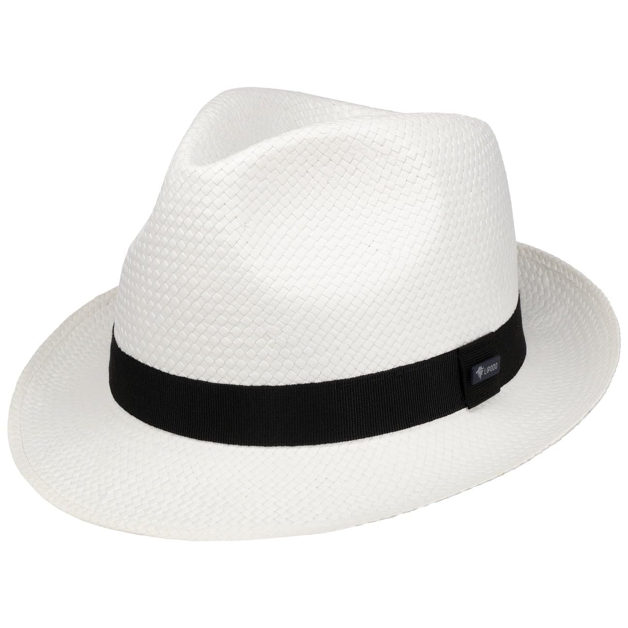 Lipodo Women's White City Trilby Hat By