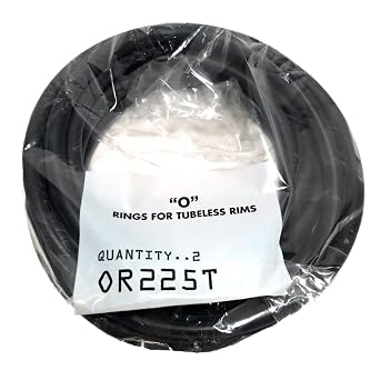 Haltec - 2 Pack - OR-225-T 25 inch Wheel O-Rings - 0.26 inch Diameter - for 15.5x25, 17.5X25, 20.5X25 Earth Mover, Grader Tire Orings