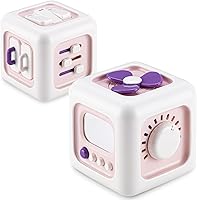 Vista 8 de Juguete de cubo ocupado para niño de 1 año, juguetes Montessori para niños de 1 año en adelante, juguetes sensoriales de viaje para niños pequeños