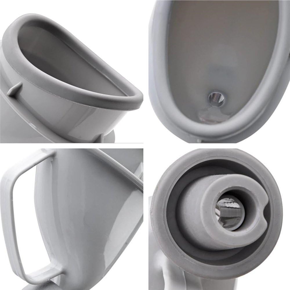 YUMSUM Female Male Urinal Portable Unisex Urination Device Reusable Travel Mobile Toliet Potty Funnel: Sports & Outdoors