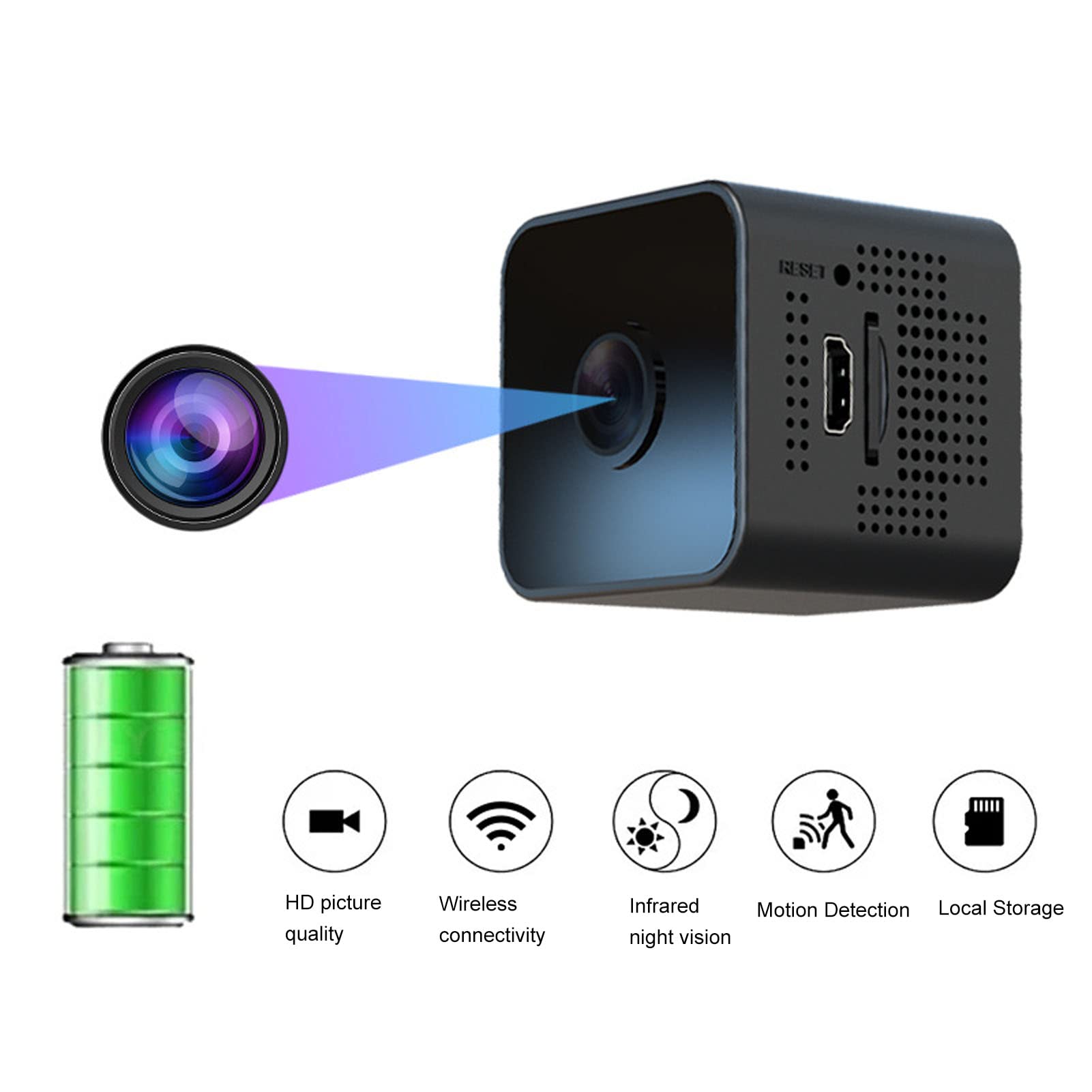 Baby Monitor Very Small Cctv Camera Smallest Wireless Wifi Battery