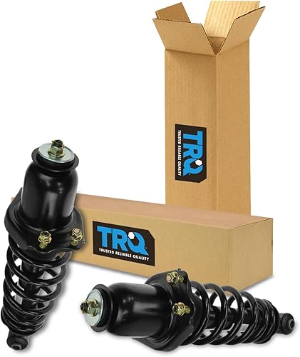 Miniatura 81 de TRQ - Conjunto de puntal delantero y resorte helicoidal (lados del conductor y del pasajero), para auto