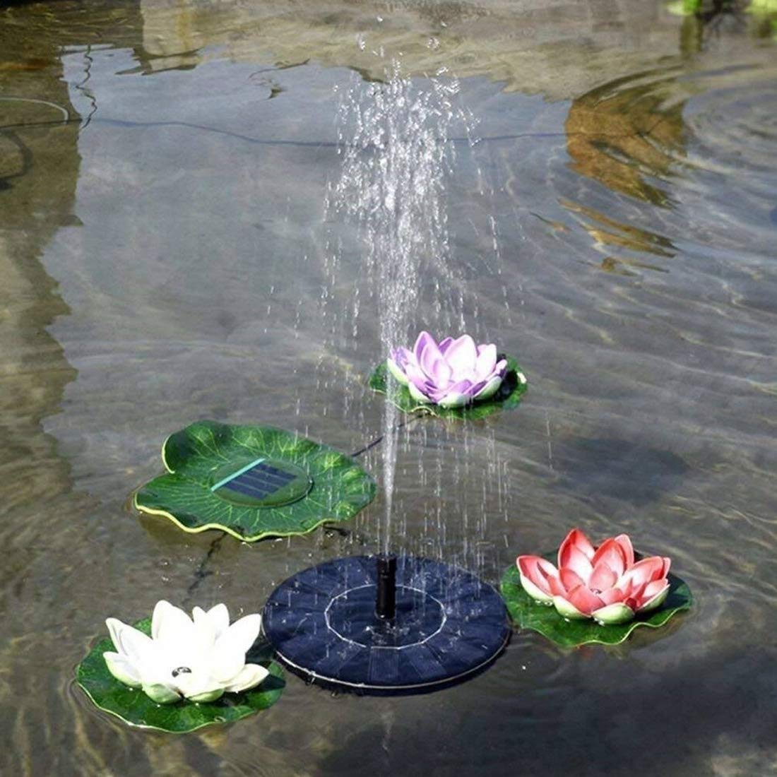 ソーラーポンプ　太陽光水中ポンプ　池庭ソーラー噴水ポンプ Amazon | ソーラー噴水 ポンプ ソーラー水ポンプ 省エネ 池ポンプ 太陽