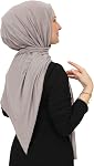 Prien Hijab for Women Viscose Scarf Lightweight Muslim Hijabs Long Shawl Islamic Scarves Turkey Silk Headscarf for Womens