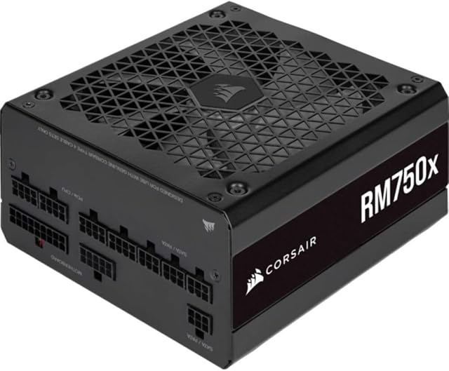 Corsair 80 PLUS Gold CP-9020199-EU, Zasilacz Komputerowy, 750W, Czarny
